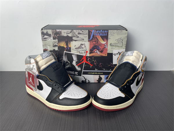 Jordan 1 Retro High Union Los Angeles Black Toe  BV1300-106