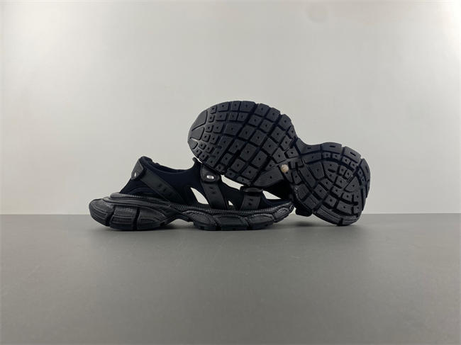 Ba*len*cia*ga black ‘3xl’ sandals 786956 w3xlt 1000