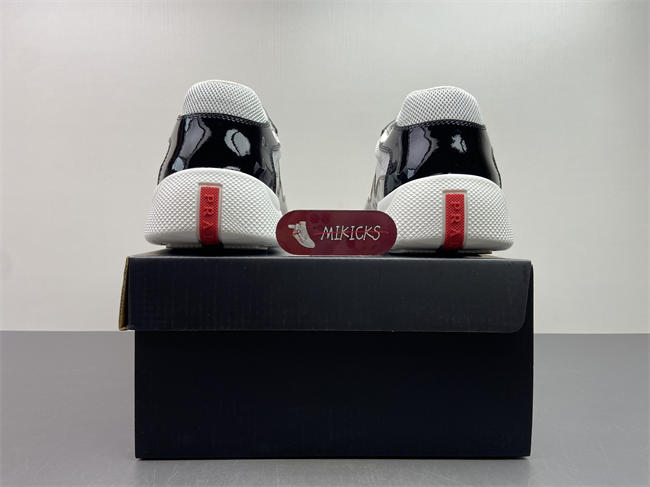 Pra*a Cup Sneakers Black+Brown