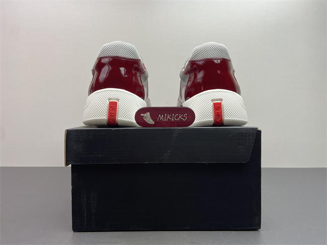 Pra*a Cup Sneakers Burgundy