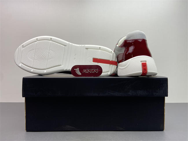 Pra*a Cup Sneakers Burgundy