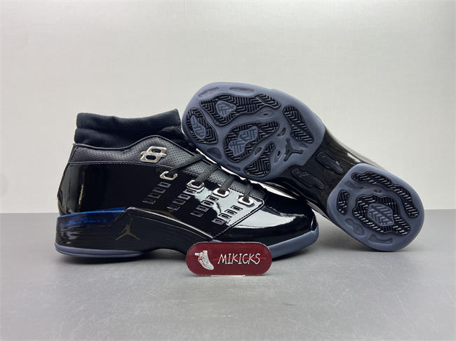 Air Jordan 17 Low “Black Patent” IV7640-001