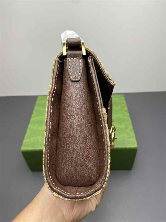 Horsebit Ristretto medium shoulder bag
